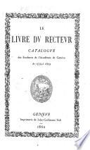 Le livre du recteur
