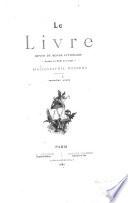 Le Livre revue mensuelle ...