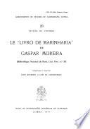 Le Livro de marinharia de Gaspar Moreira