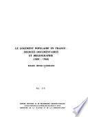 Le Logement populaire en France