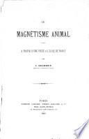 Le magnétisme animal