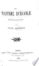 Le maître d'école
