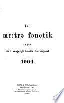 Le Maître phonétique