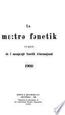 Le Maître phonétique
