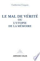 Le mal de vérité