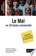Le mal en trente textes commentés
