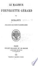 Le Malheur d'Henriette Gérard