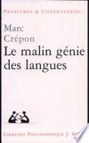 Le Malin Genie Des Langues