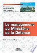 Le management au Ministère de la Défense