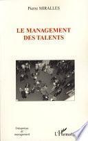Le management des talents