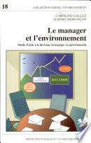 Le manager et l'environnement