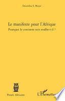 Le manifeste pour l'Afrique