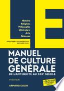 LE manuel de culture générale
