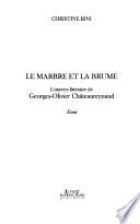 Le marbre et la brume