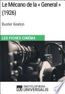 Le Mécano de la « General » de Buster Keaton