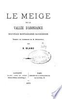 Le meige de la vallée d'Abondance