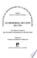 Le mémorial de Lyon en 1793