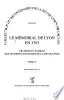 Le Mémorial de Lyon en 1793: Jean-Jacques Pascal