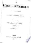 Le Mémorial diplomatique