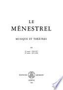 Le Ménestrel
