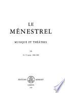 Le Ménestrel