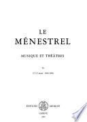 Le Ménestrel
