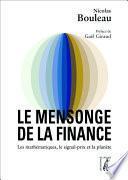 Le mensonge de la finance