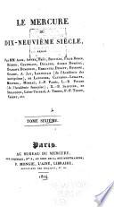 Le Mercure du dix-neuvième siècle