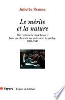 Le mérite et la nature