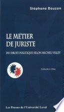 Le métier de juriste