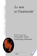 Le moi et l'intériorité
