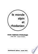 Le Monde alpin et rhodanien