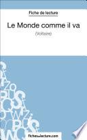 Le Monde comme il va de Voltaire (Fiche de lecture)