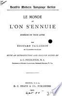 Le monde où l'on s'ennuie