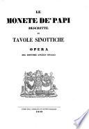 Le monete de papi descritte in tavole sinottiche