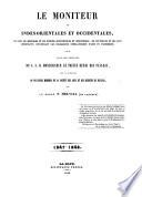 Le Moniteur des Indes-Orientales et Occidentales