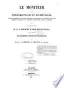 Le Moniteur des Indes-Orientales et Occidentales