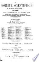 Le Moniteur scientifique du Doctor Quesneville