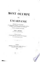Le mont Olympe et l'Acarnanie