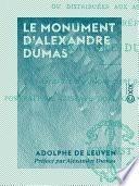 Le Monument d'Alexandre Dumas