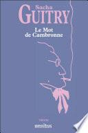 Le Mot de Cambronne