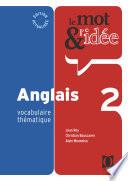 Le mot et l'idée Anglais 2