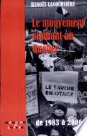 Le mouvement étudiant au Québec de 1983 à 2006