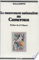 Le mouvement nationaliste au Cameroun