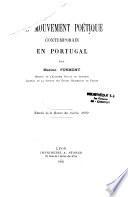 Le Mouvement poétique contemporain en Portugal