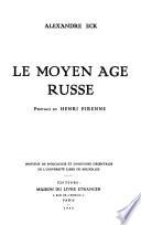 Le Moyen Age russe
