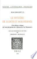 Le Mystère de Judith et Holofernés