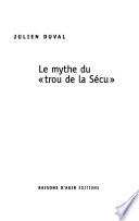 Le mythe du trou de la sécu