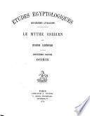 Le mythe Osirien