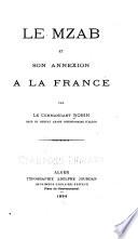 Le Mzab et son annexion a la France